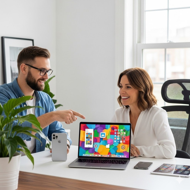 Apple Mac und iPhone Hilfe per Fernwartung