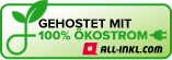 Gehostet mit 100% &Ouml;kostrom von All-Inkl