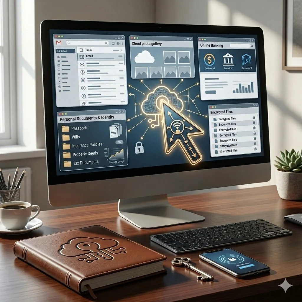 Digitaler Nachlass: Online-Konten, Dokumente und Cloud-Zugaenge regeln