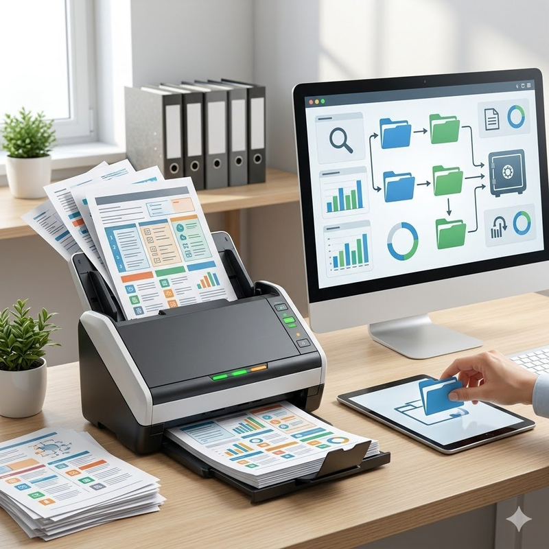 Dokumentenmanagement einrichten per Fernwartung