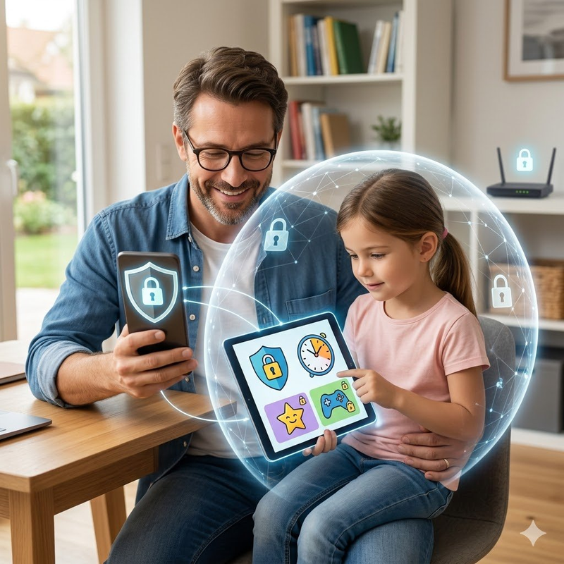 Jugendschutz und Kindersicherung per Fernwartung einrichten