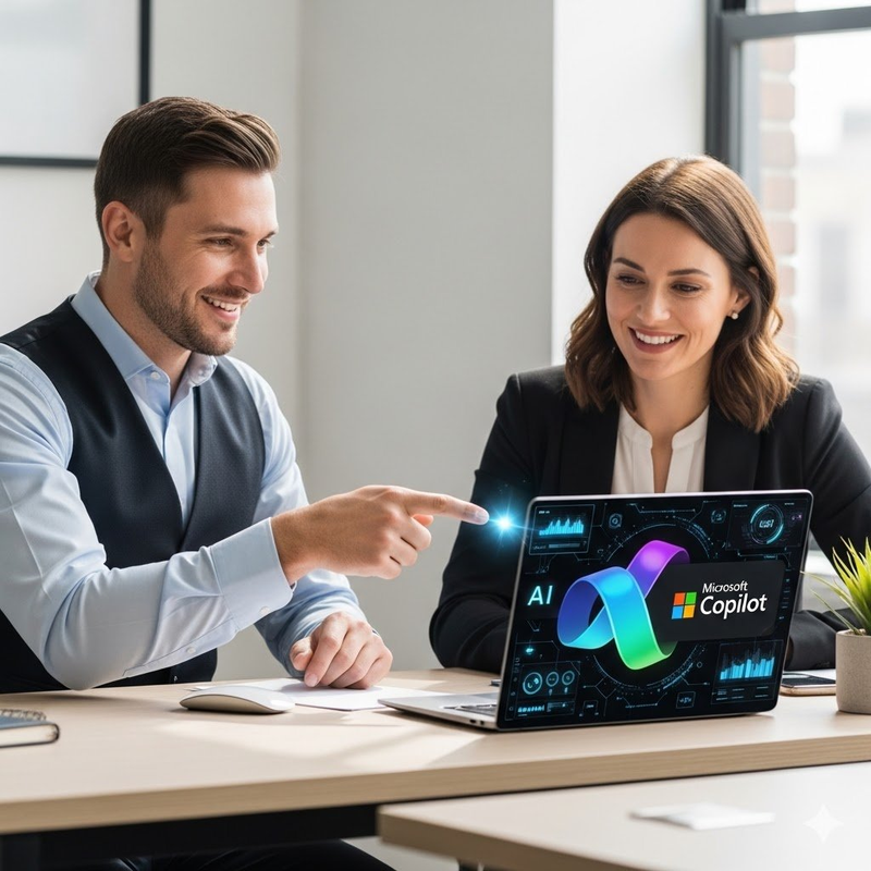 Microsoft Copilot Schulung und Einrichtung per Fernwartung