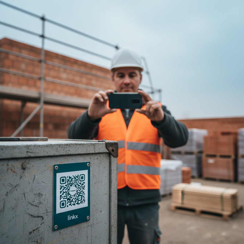 Lone-Worker-Sicherheit – Monteur auf einsamer Baustelle, Scan alle zwei Stunden. Bleibt aus – Schichtleitung wird informiert.
