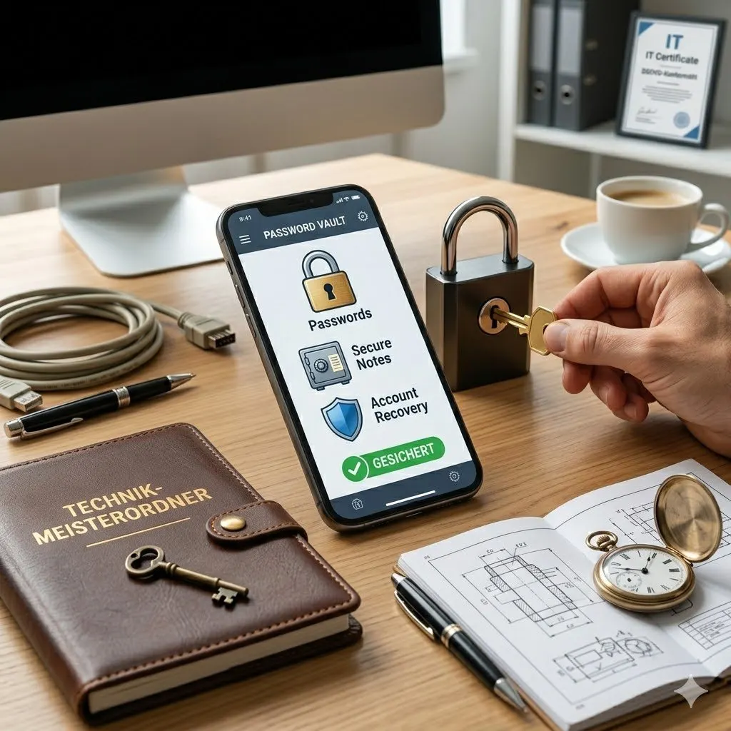 Passwort-Manager und Kontosicherheit: Passwörter sicher verwalten per Fernwartung