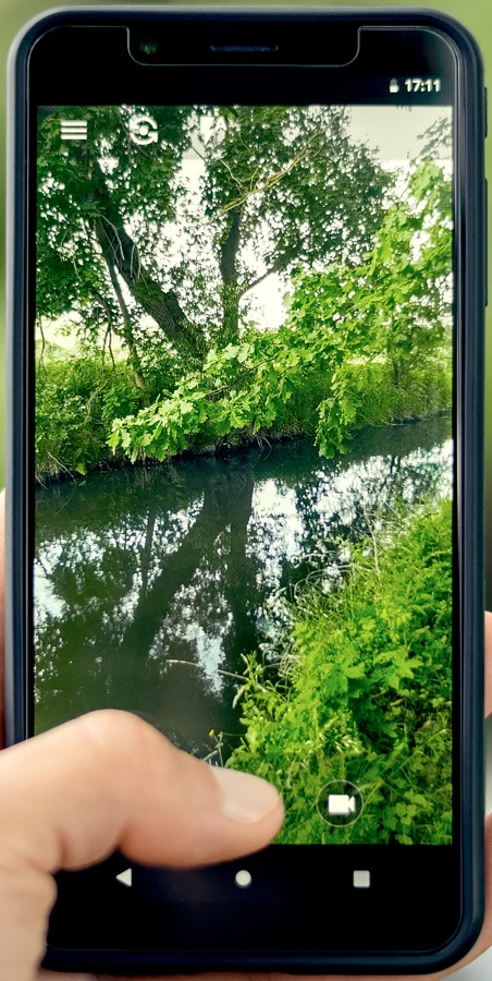 SHIFTphone 6mq, seitliche Ansicht des Geräts