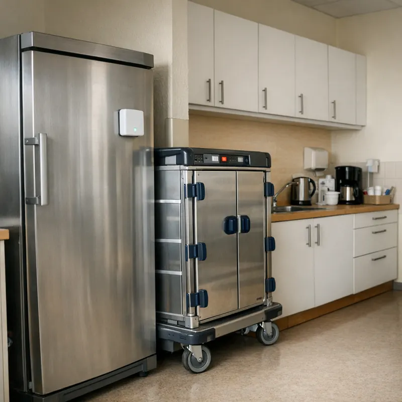 Medizinischer Kühlschrank mit Sensor