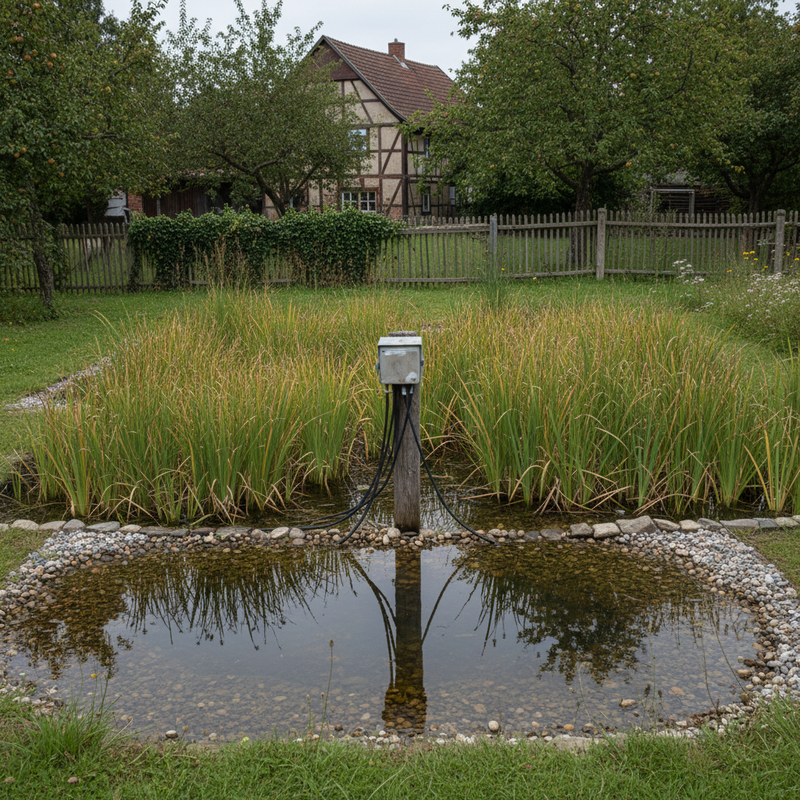 Pflanzenkläranlage überwachen