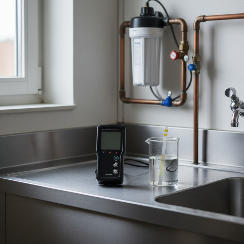 Trinkwasser-Test im Haus